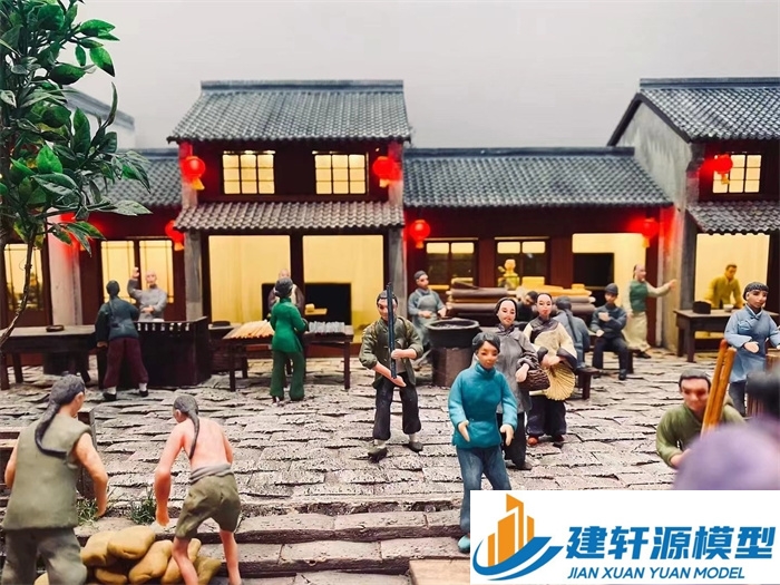 荔波香市微缩模型