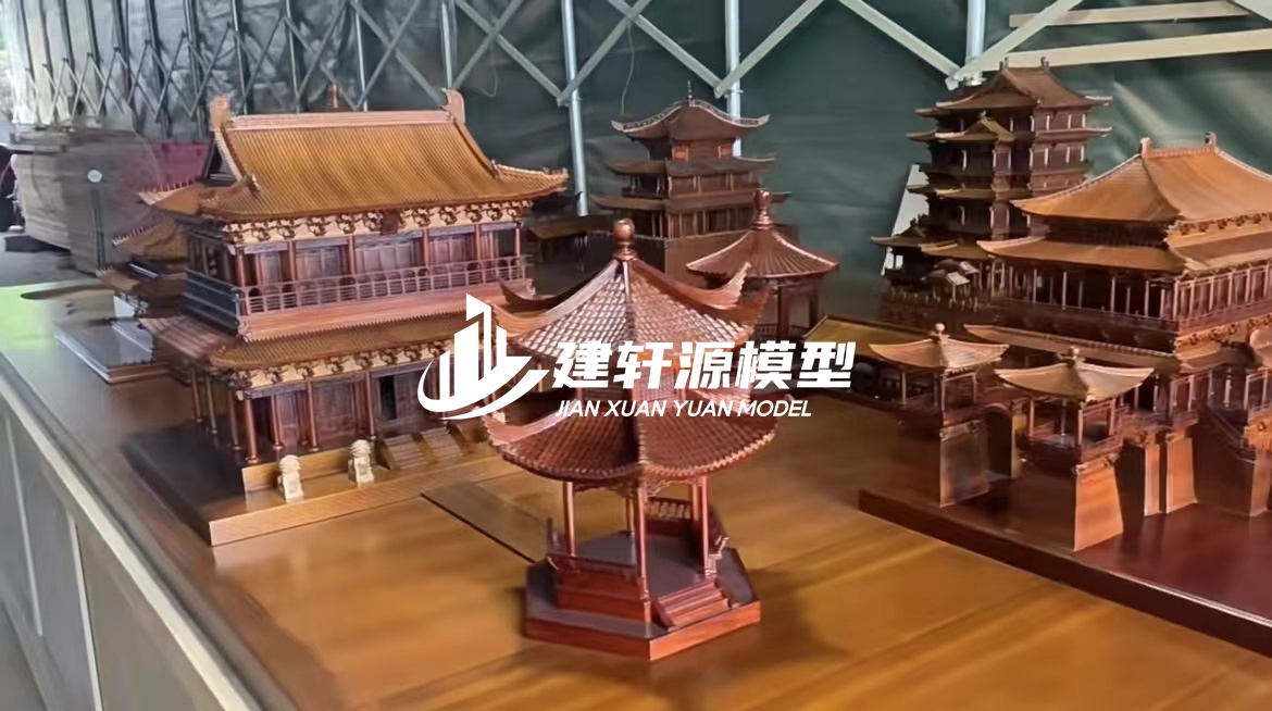 荔波古建模型制作